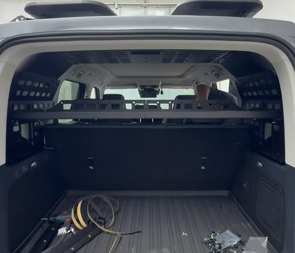How to Install a Crossbeam on BYD Leopard 5 (Denza B5)