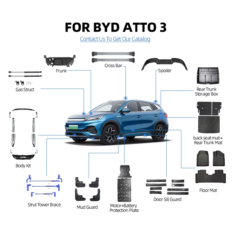 Maremlyn Battery Guard Plate for Byd Yuan Plus Atto 3 Engine Guard Cover Accessories Underbody Protection Plate supplier