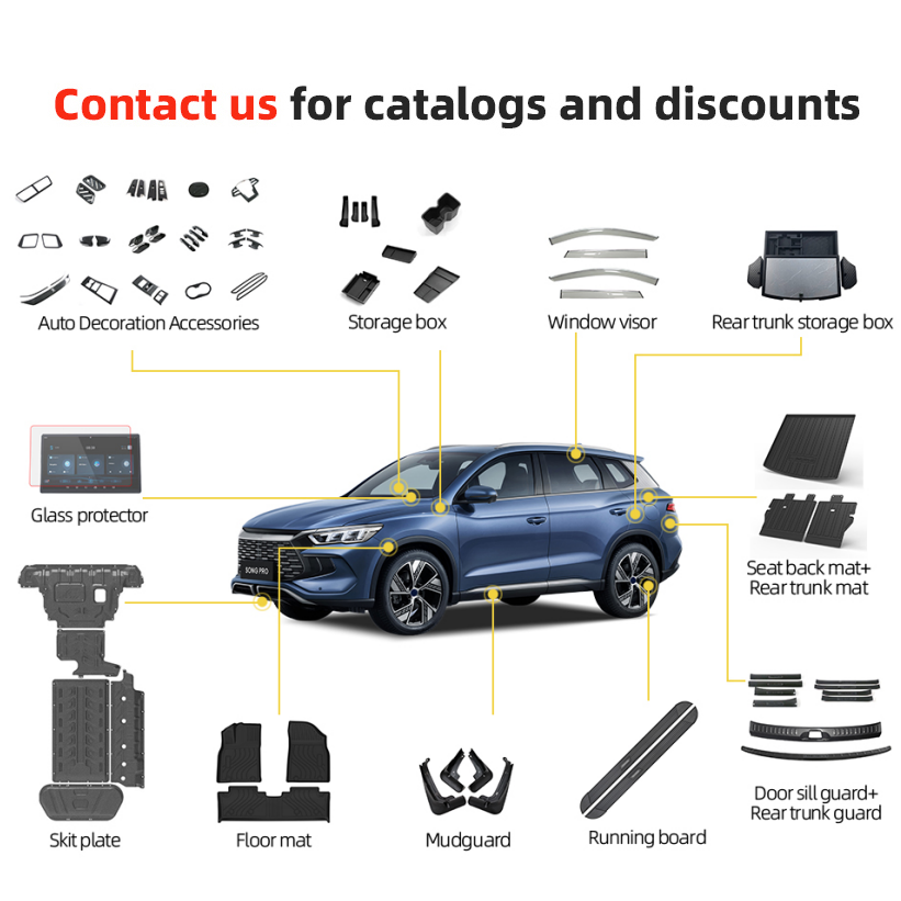 Discover the Best Accessories for Your BYD Song Pro