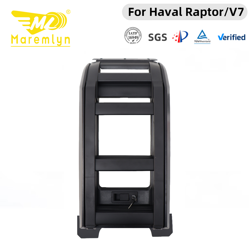 Tangga Samping Tunggal Maremlyn untuk Haval V7 dari Paduan Aluminium, Tangga Panjat Lipat untuk Rak Atap