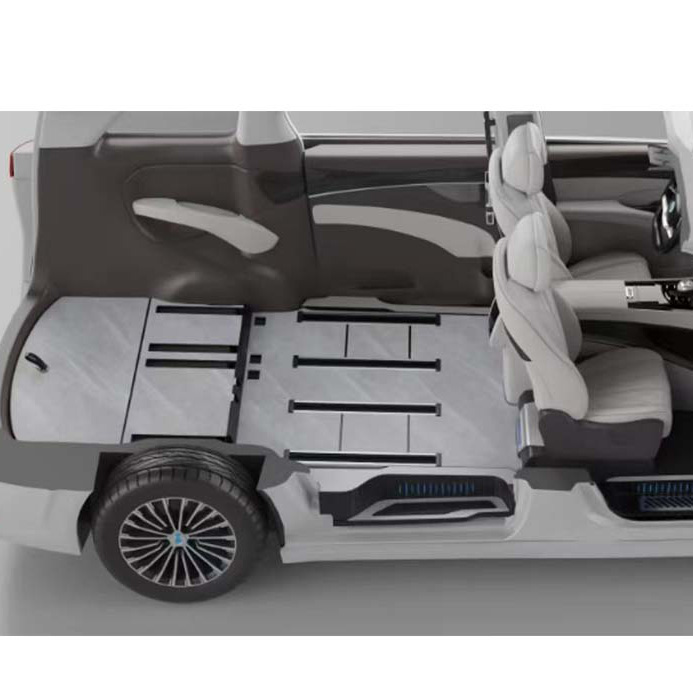 Experience luxury and sophistication with the Denza D9 aluminum alloy floor in your projects