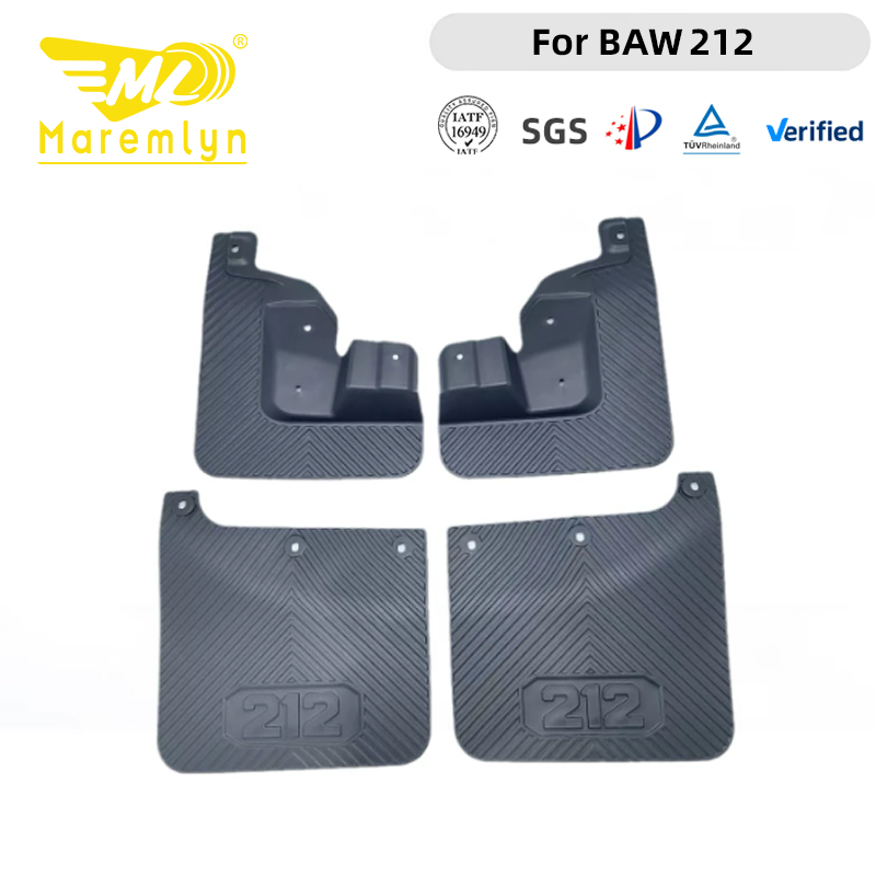 Maremlyn BAW 212 BJ212 Mudguards – Front & Rear PP Splash Guards