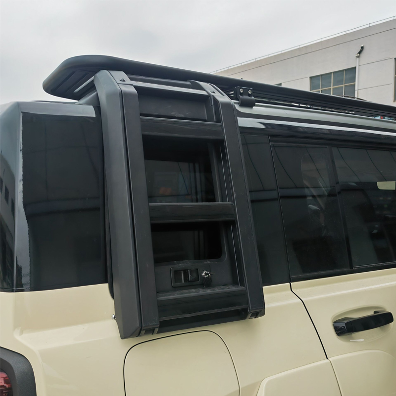 Take your vehicle to the next level with our durable side ladder solution
