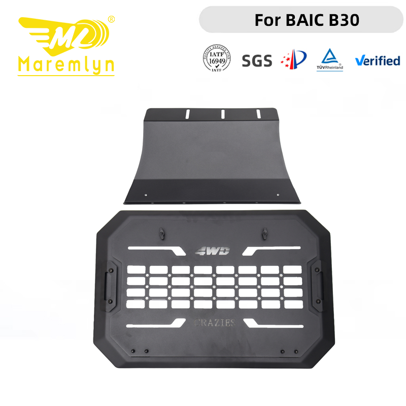 Maremlyn BAIC B30 Side Window Mecha | Manganese Steel Window Armor