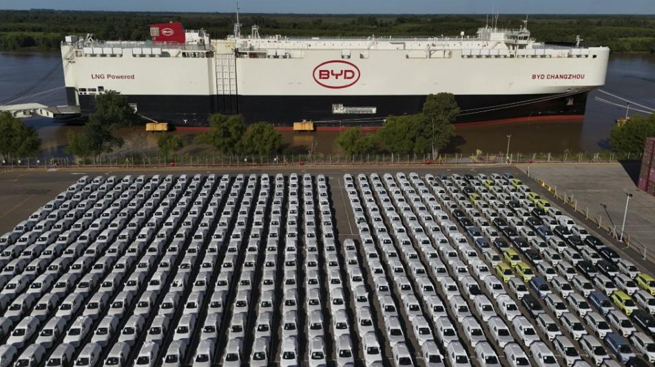 Record-Breaking Shipment of BYD Electric Vehicles Arrives in South America, Leveraging Duty-Free Advantage to Fuel Market Demand