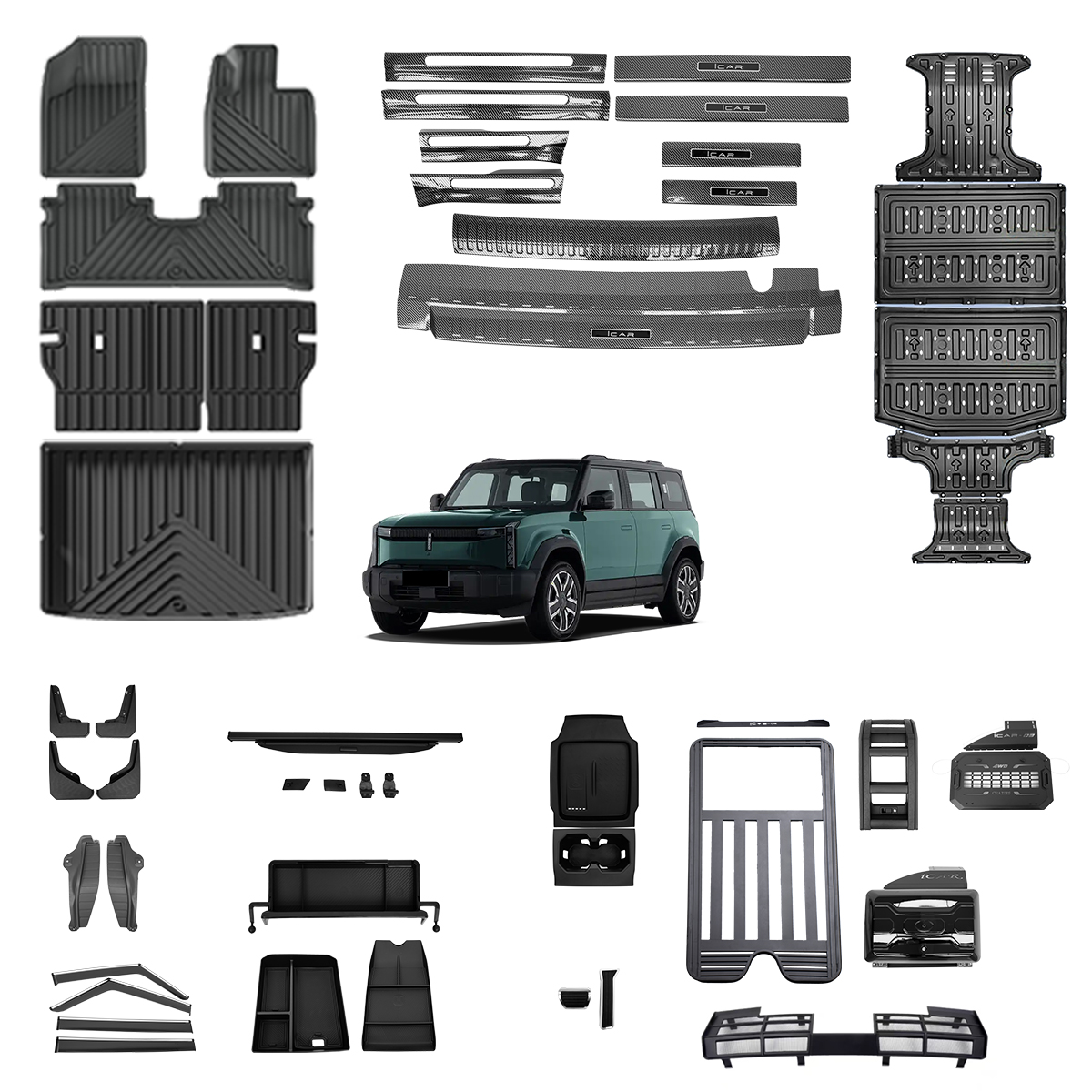 -Enhance Your Driving Experience with Chery Icar 03 Accessories