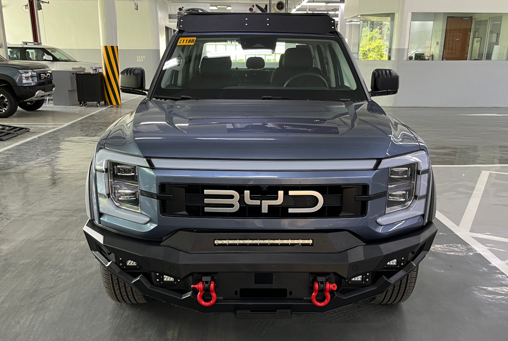 BYD Shark 6 Front & Rear Bumper — Manganese Steel Combo Kit