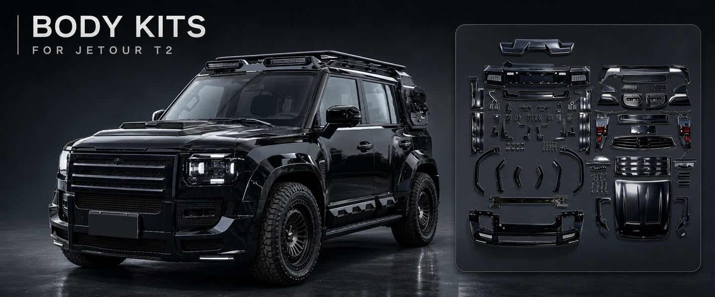 Jetour T2 (Traveller) Accessories: Source the Whole List from One Factory