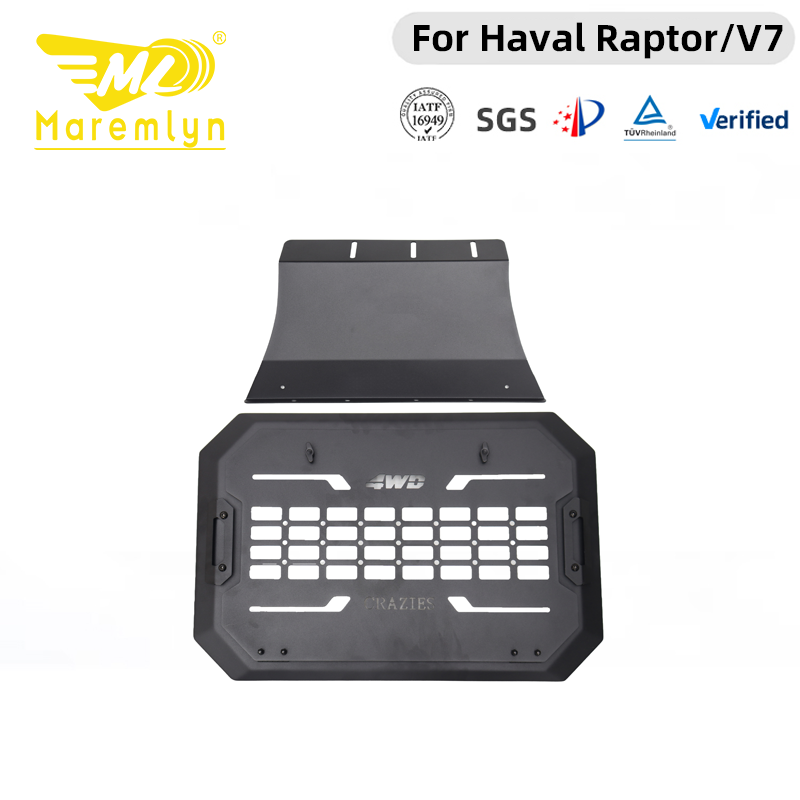 Panel Pelindung Jendela Samping Maremlyn untuk Haval V7 Gaya Mecha dari Baja Mangan untuk Perlindungan Eksterior