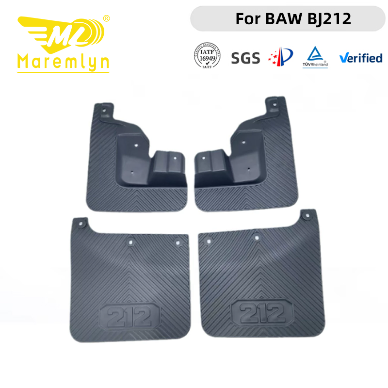 Maremlyn BAW BJ212 Mudguards – Front & Rear PP Splash Guards