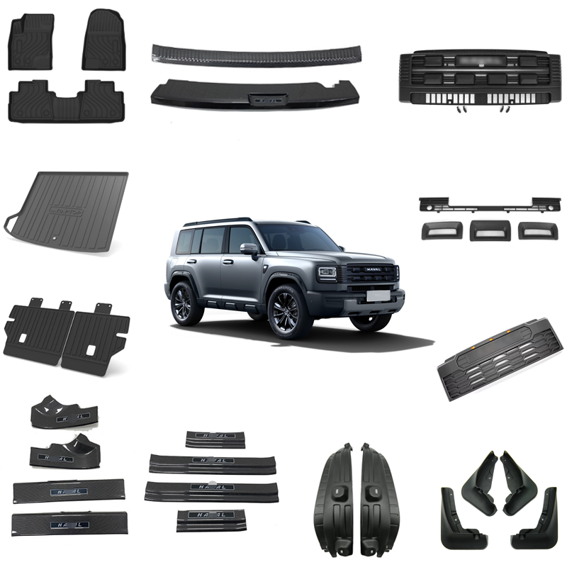 Maremlyn Haval V7 Complete Car Accessories Set Floor Mats Cargo Liner Mud Flaps Door Sill Plates