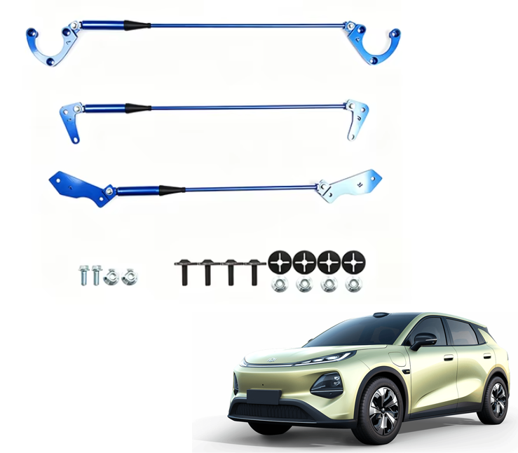 Maremlyn Strut Tower Brace for Changan Nevo Q05 Car Chassis Aluminum Alloy Suspension Damper Rod Stabilizer Modification Parts