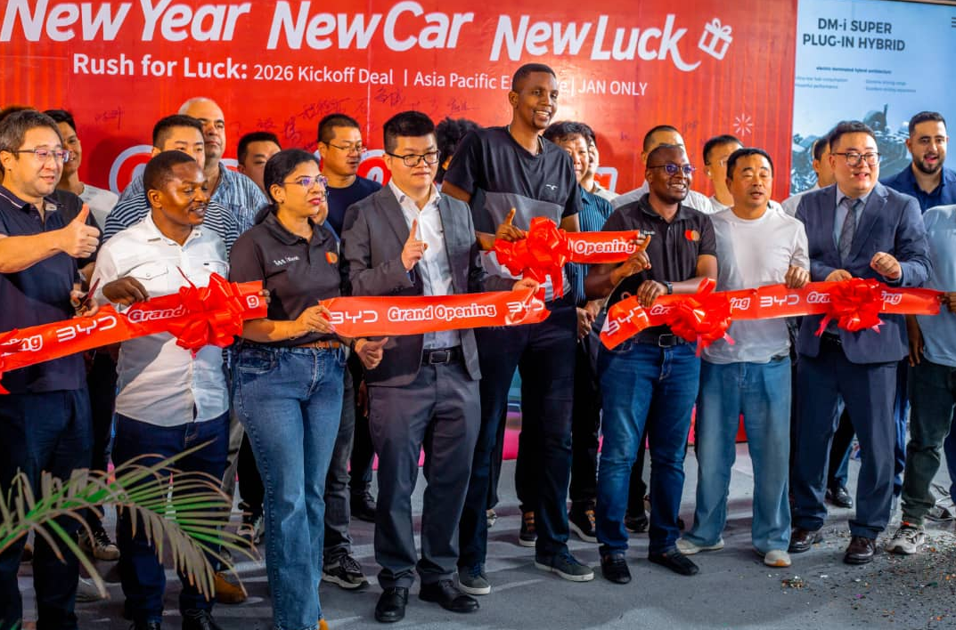 BYD Launches First Brand Center in Tanzania with Flagship Shark Pickup Debut