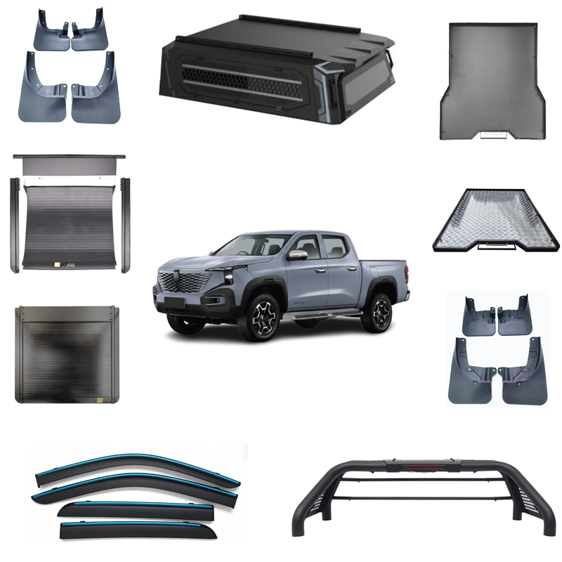 Maremlyn Changan K50 Accessories Mud Flaps Window Visors Truck Bed Cover Roll Cover Bed Tray Sport Bar
