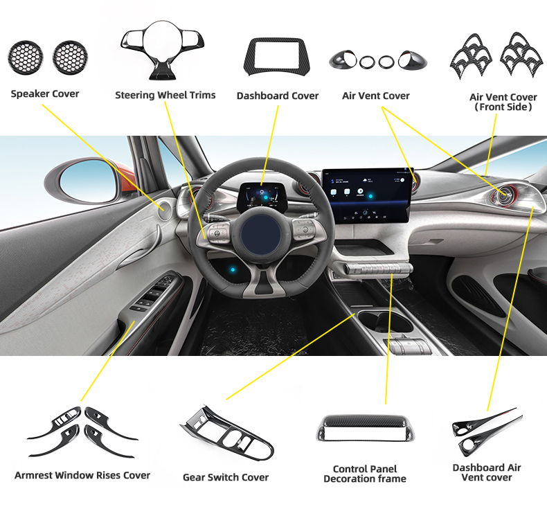 Enhance Comfort and Functionality with BYD Interior Products