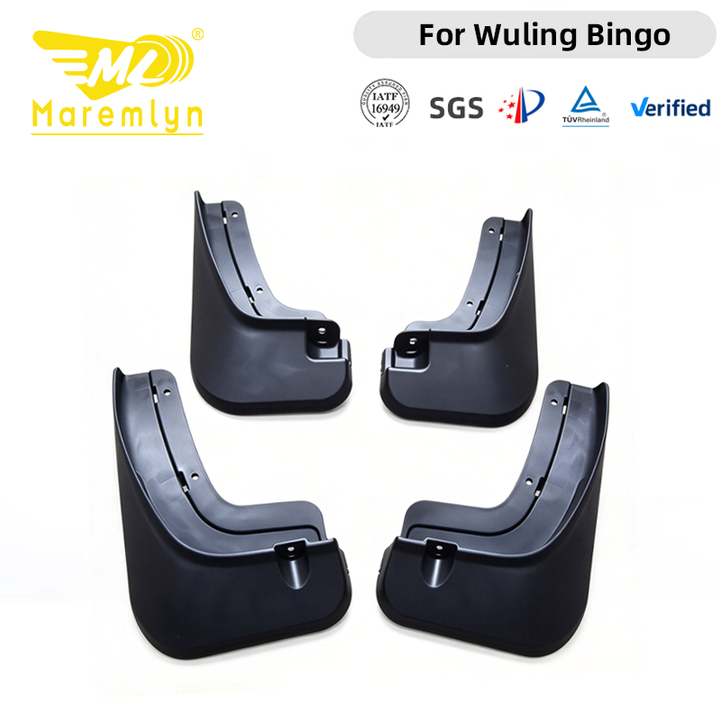 Maremlyn Wuling Bingo Çamur Perdeleri – Ön ve Arka İçin PP Sıçrama Koruyucuları