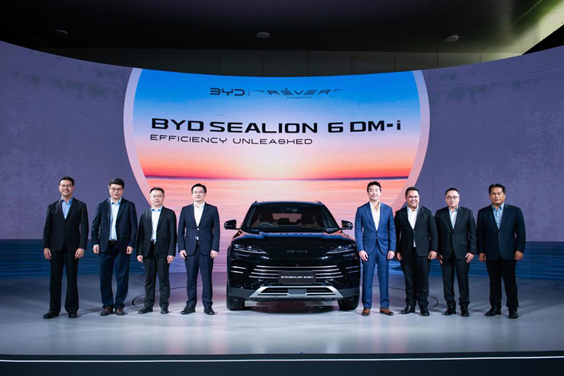BYD SEALION 6 is launched in BYD's Thailand factory