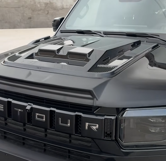 Jetour T2 Engine Hood Decorative Plate: Instant Off‑Road Styling Upgrade