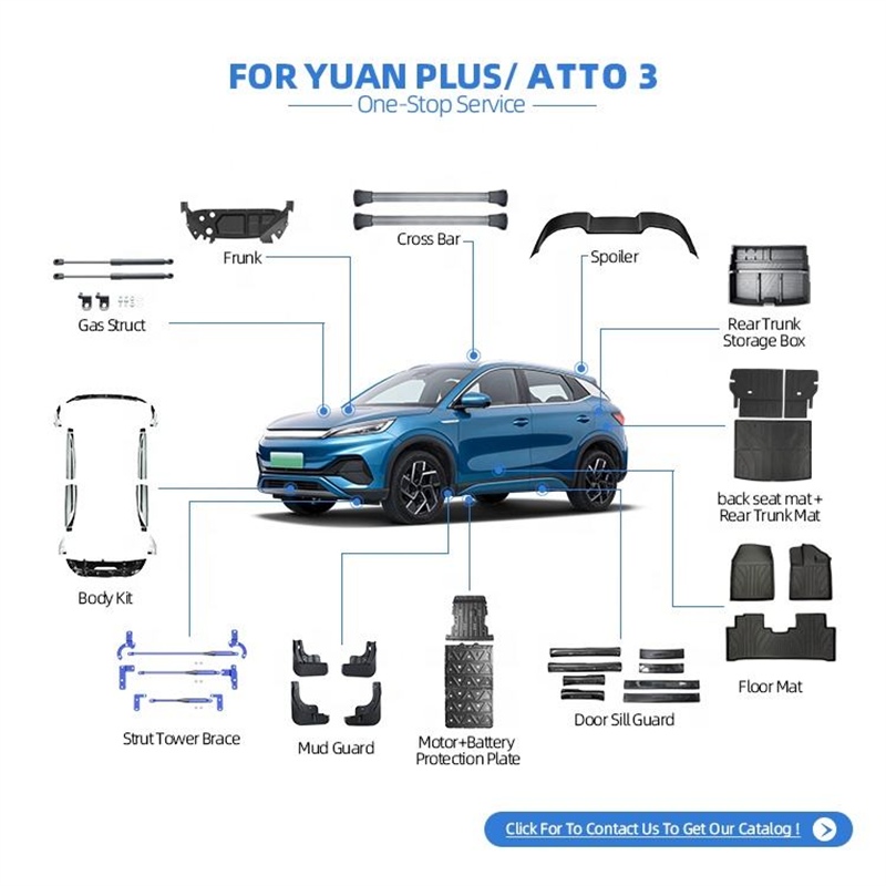 BYD Yuan Plus (ATTO 3): The Ultimate Accessory Shopping List