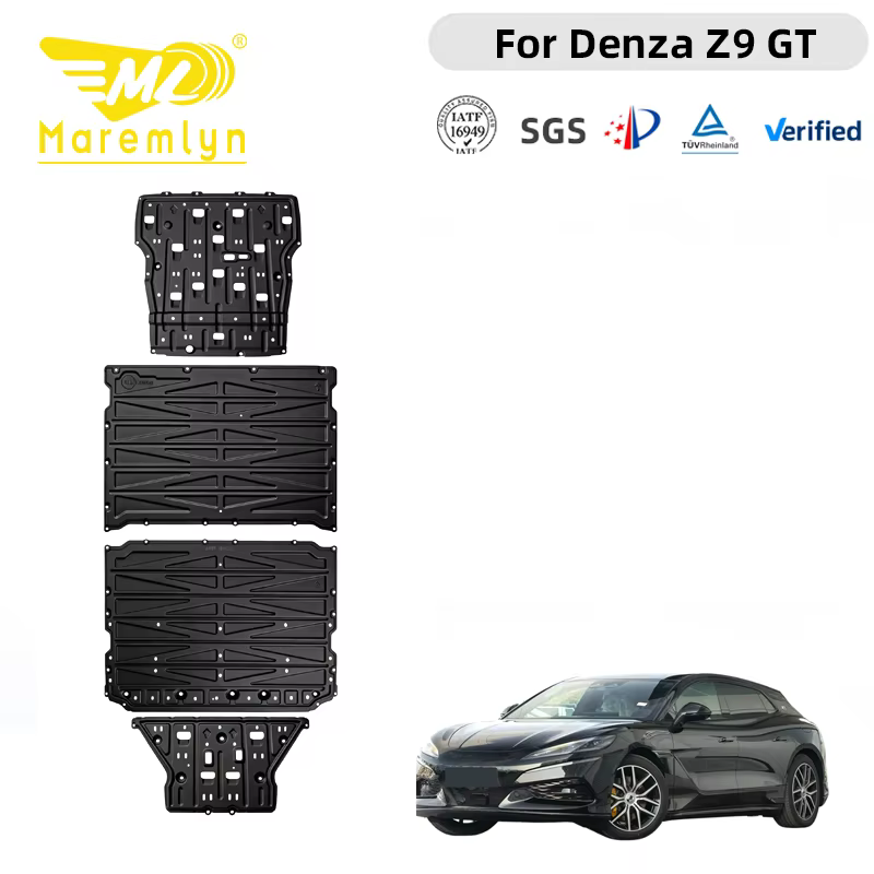 Maremlyn Charge Skid Plate for Denza Z9 GT Flash Aluminum Engine Underbody Protection Chassis Guard Off-Road Exterior Car Accessories