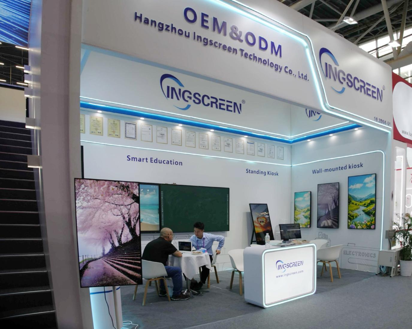 Ingscreen завершує Осінній Кантонський ярмарок 2026 року з вражаючим успіхом, забезпечуючи глобальні ринки інноваційними інтерактивними рішеннями для дисплеїв