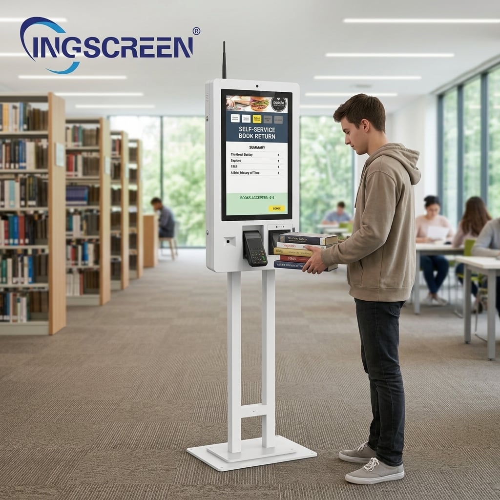 Интеллектуальное самообслуживание INGSCREEN: терминал-киоск | Интерактивный сенсорный экран для POS