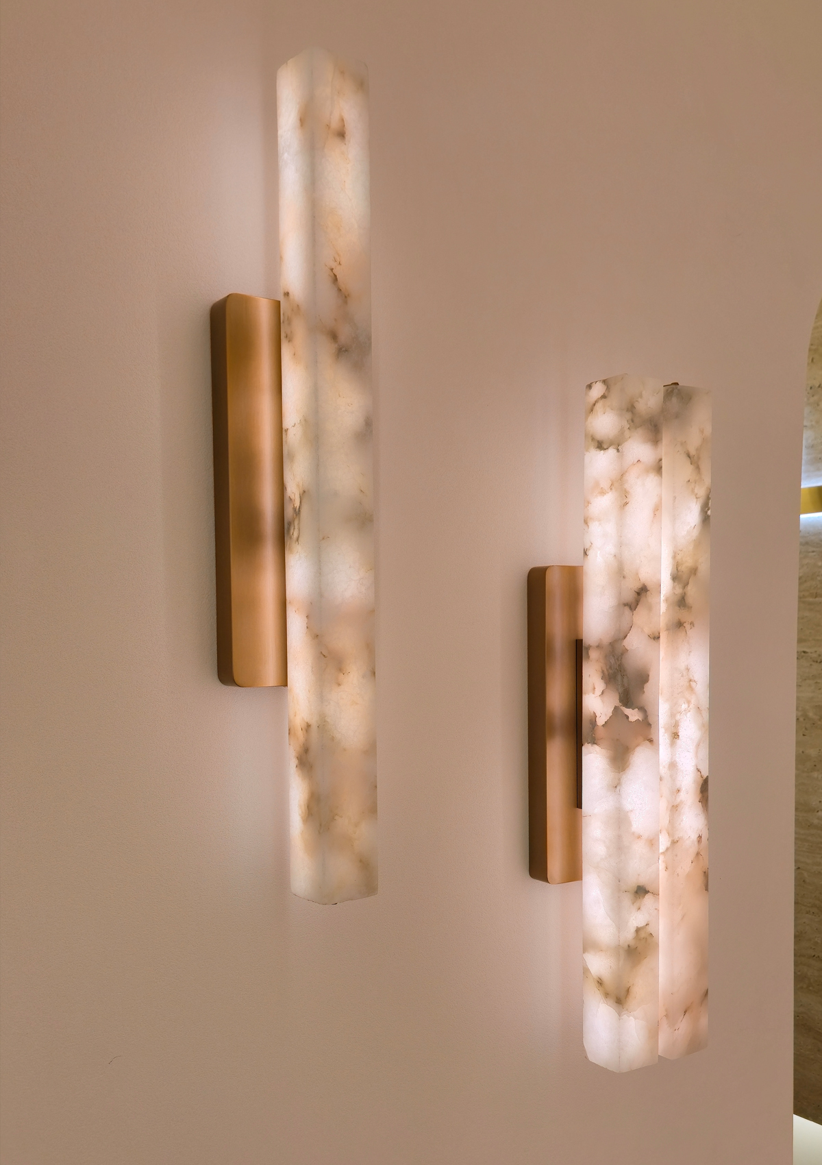 Unmatched Elegance in Alabaster Wall Sconce Lighting
