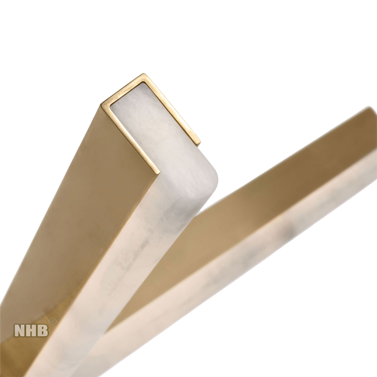NHB-C166 Luxury Alabaster Branching Chandelier – Modern Sculptural Light Fixture