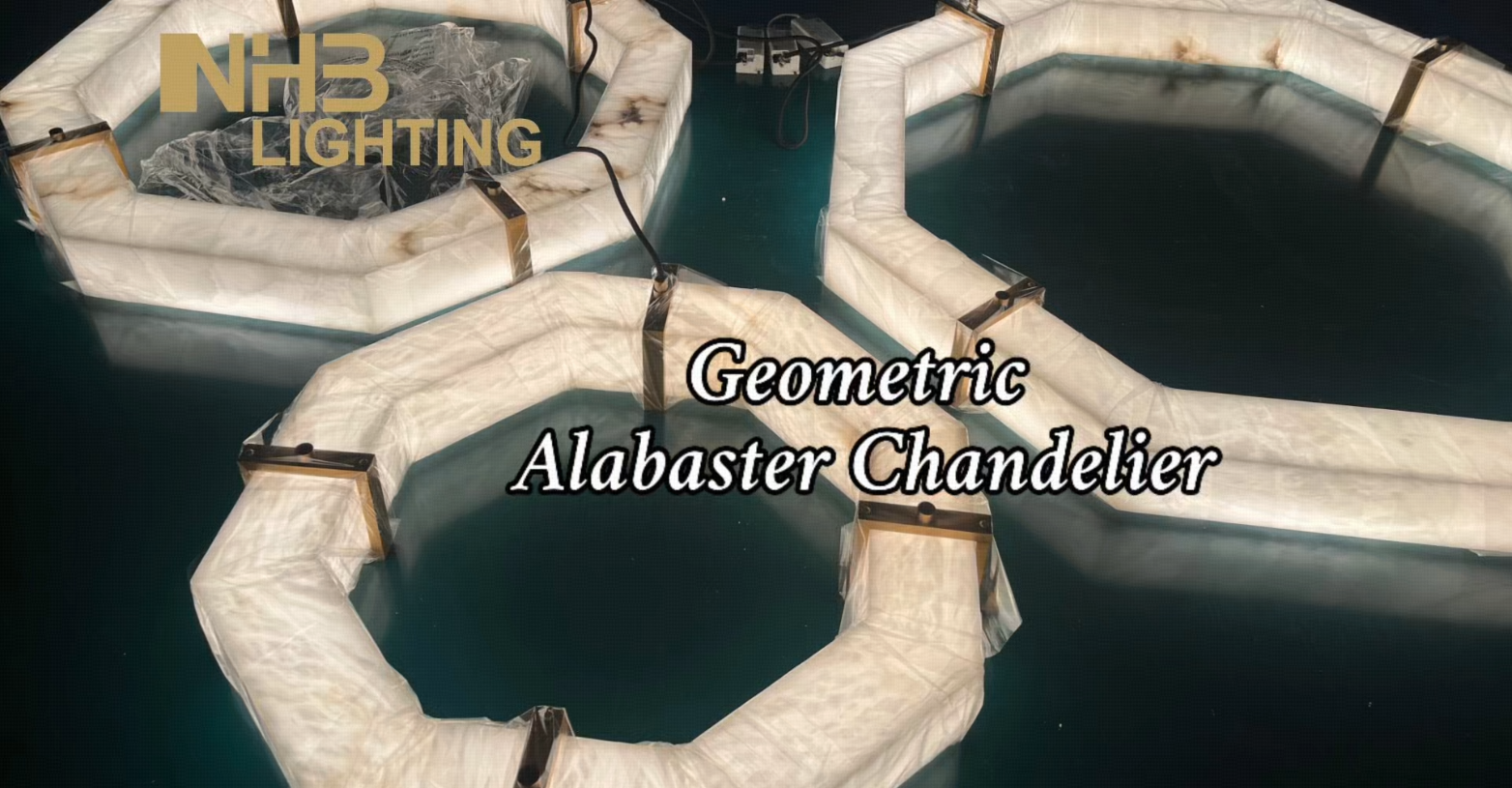 Doğal Alabaster Avizeler İçin Yaşlandırma Testi | NHB Aydınlatma Kalite Kontrolü