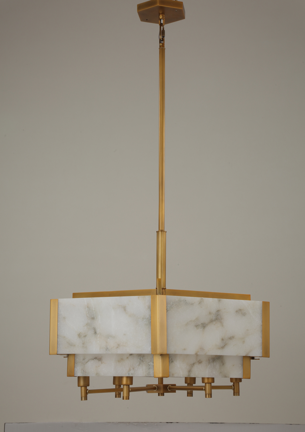 Elevate Your Space with Alabaster Pendant Chandeliers