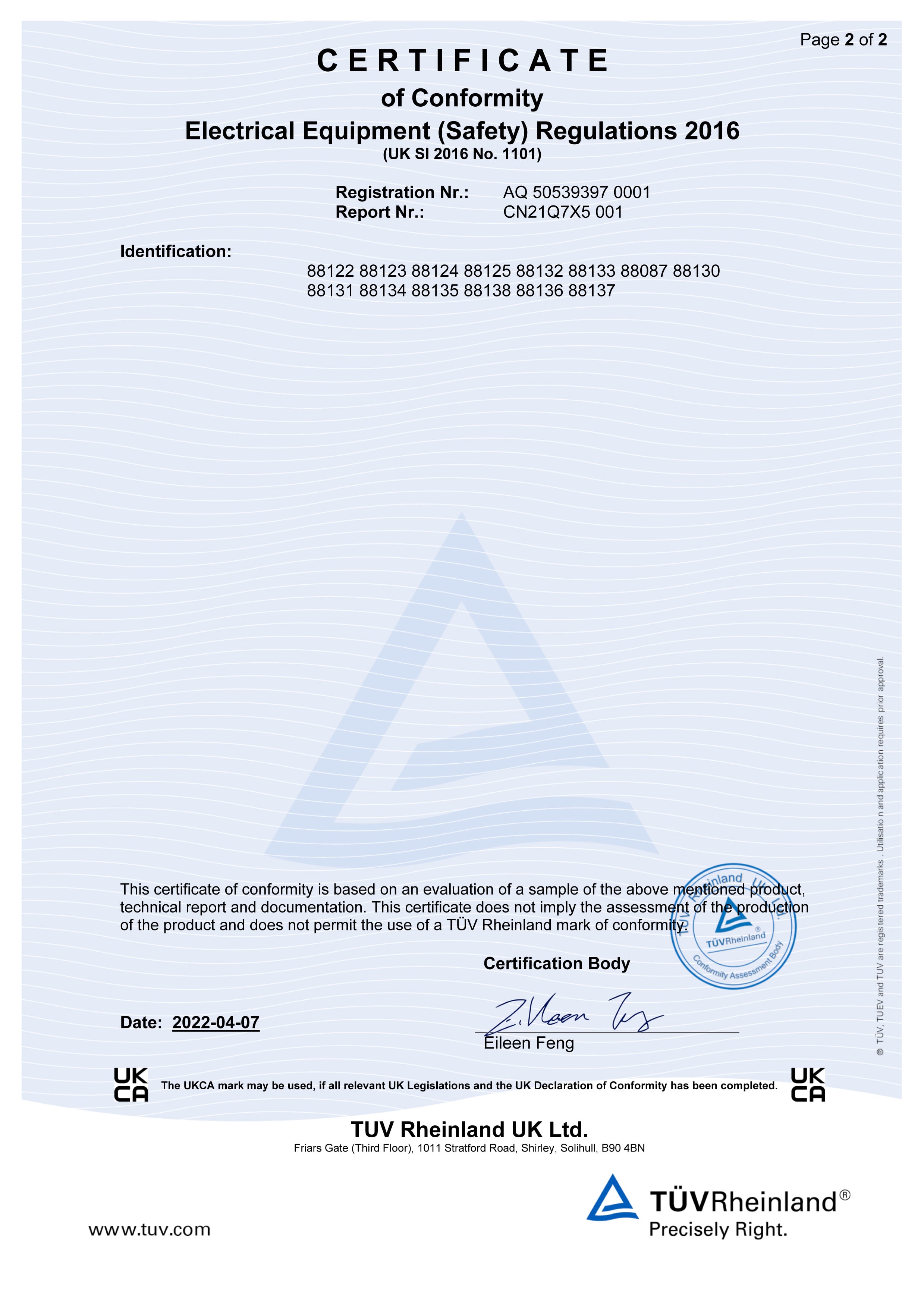 Certificat