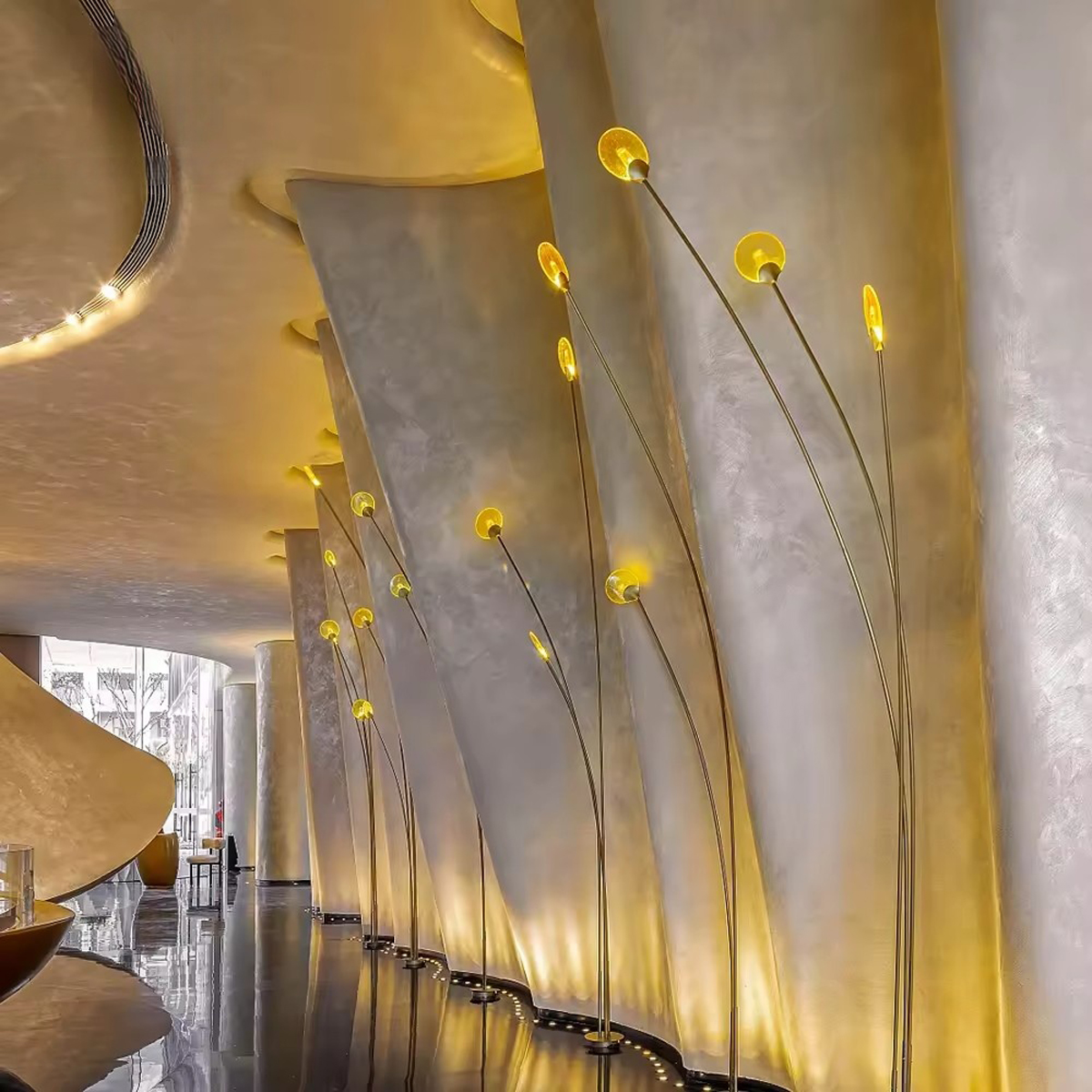 98003 Bespoke Acrylic Art Lighting – Inspired by Nature, Designed for Statement Spaces 
