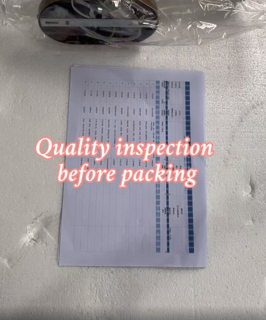 Quality Inspection Before Packaging at NHB Lighting