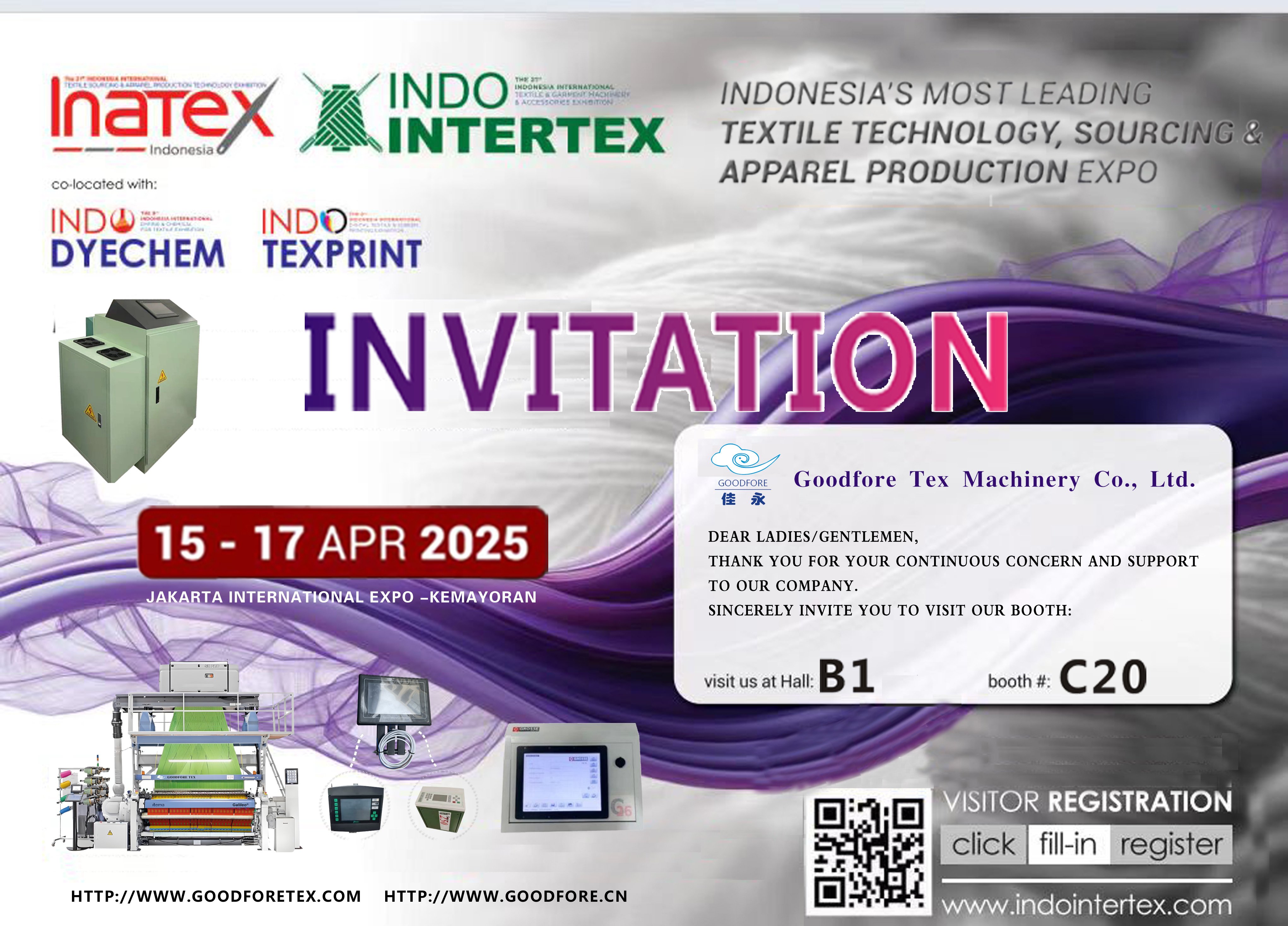INDONESIA'S MOSTLEADING TEXTILE TECHNOLOGY SOURCING & APPAREL PRODUCTION EXPO