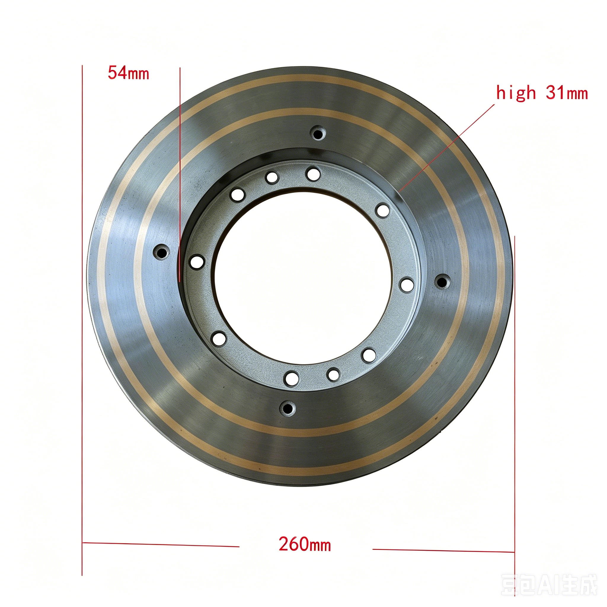 Dornier Loom Brake Friction Wheel Textile Rapier Loom Spare Parts