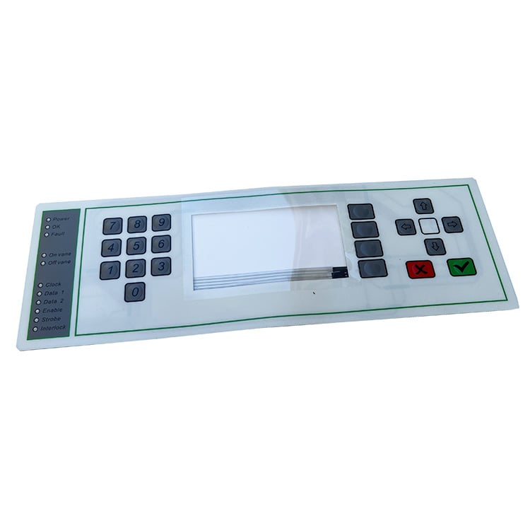Bonas S250 Jacquard Machine Controller Membrane Switch Touch Keypad