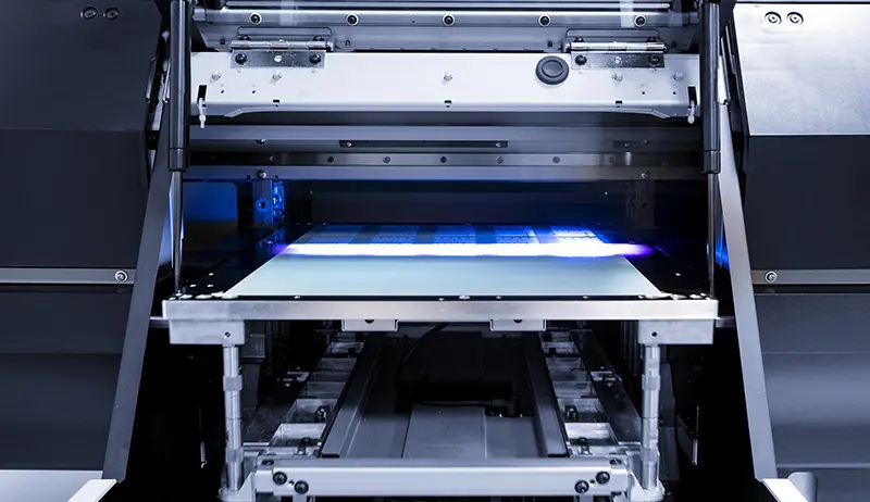 Impressão uv