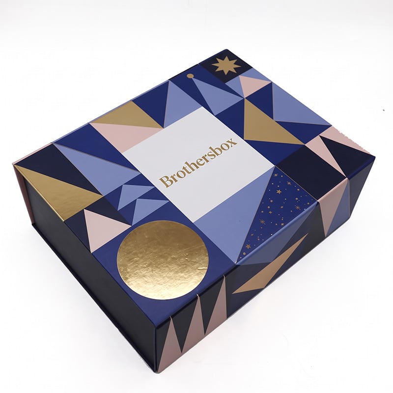 Caixa de Presente Rígida Dobrável em Papel para Chocolates e Trufas