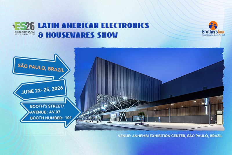Embalagens Brothersbox na Eletrolar Show 2026