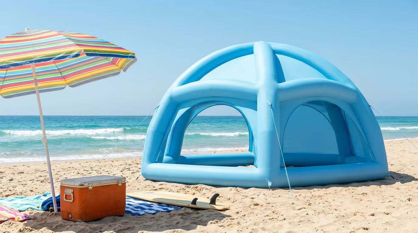 What Are the Key Advantages of Inflatable Tents Over Traditional Ones??