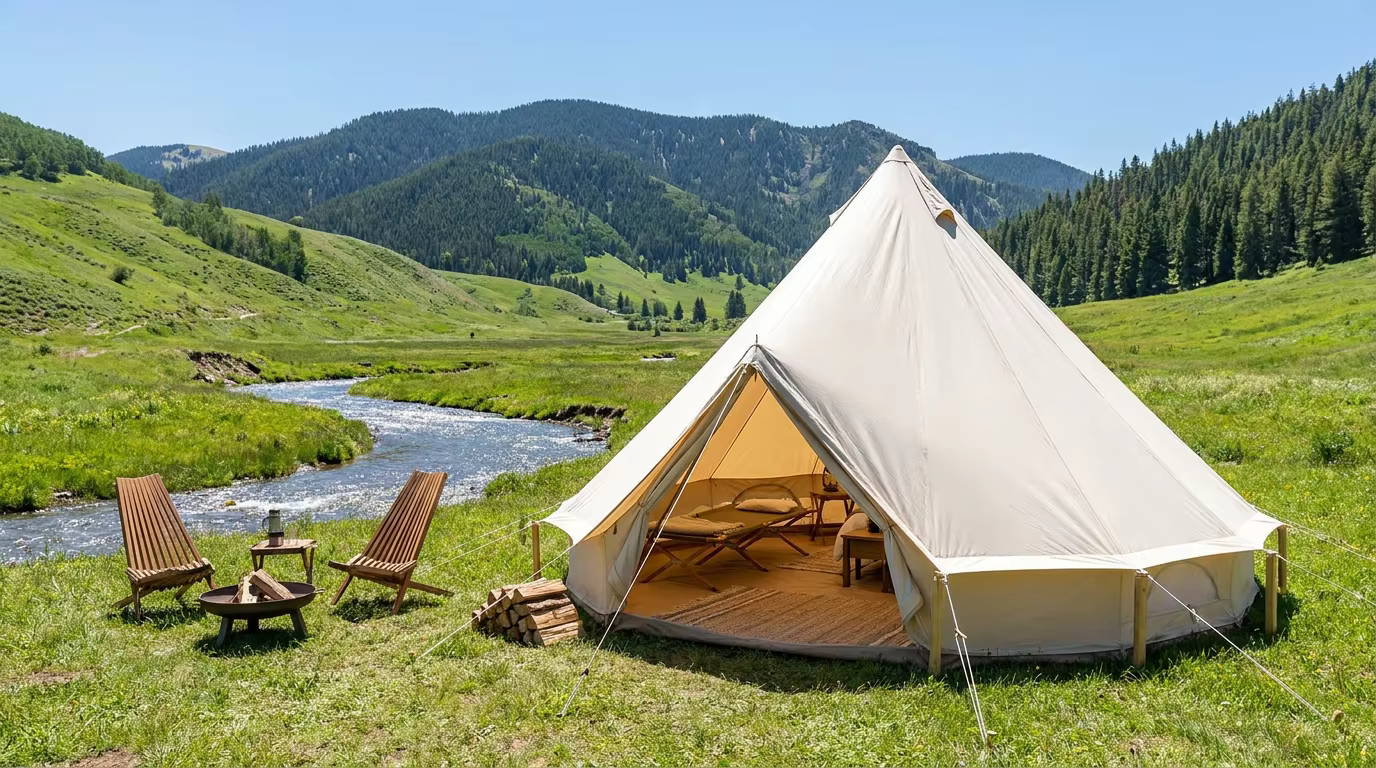 Experience Luxurious Glamping with Ningbo Xinqiu
