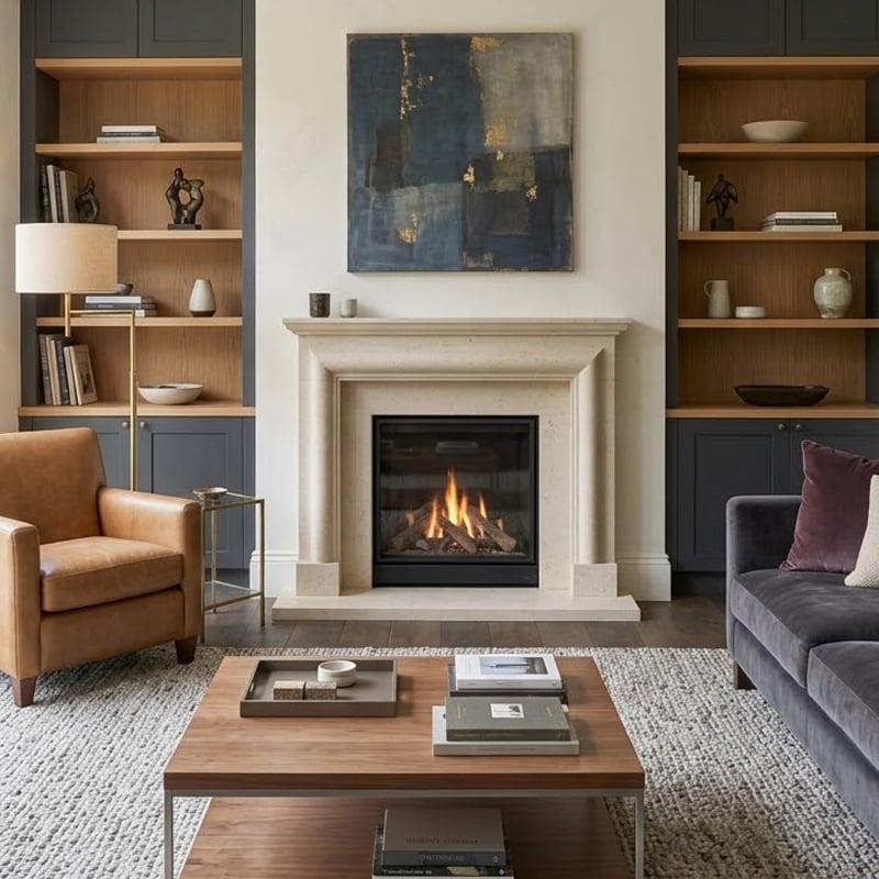 Beige limestone fireplace.jpg