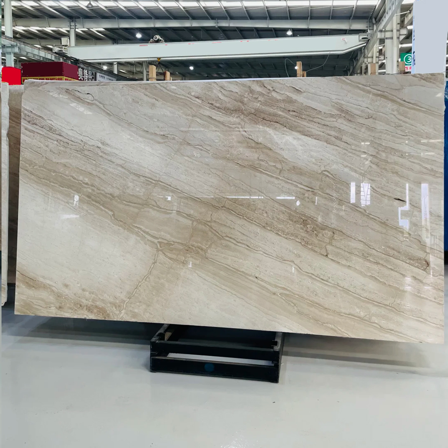 Daino Reale-marmer | Italiaanse Sardegna-warme beige marmerplaten en -tegels