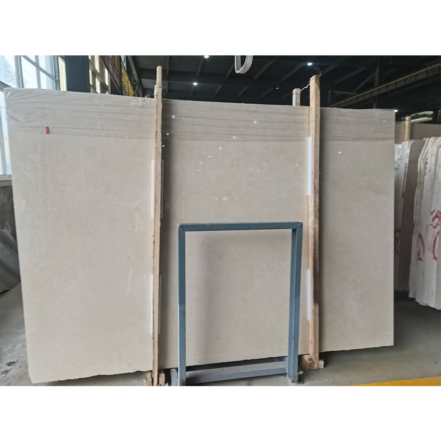 Lempeng Marmer Galala Beige | Marmer Mesir Premium untuk Dinding dan Lantai