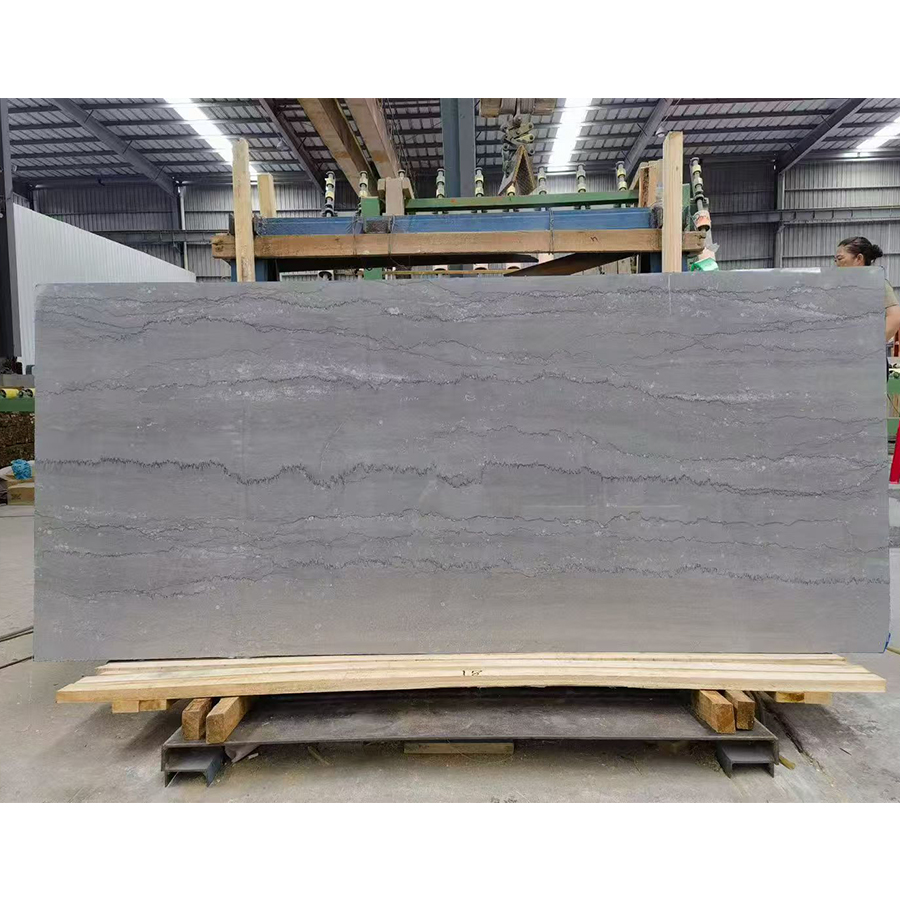 Galanz Grey Marble | Guizhou Layered Grey Wood Vein Natural Marble