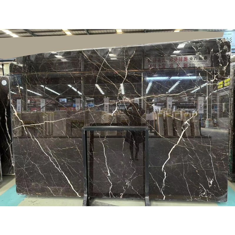 Brown St. Laurent Marble | French Luxury Chocolate Brown Marble Slabs Tiles For Interior Decoration