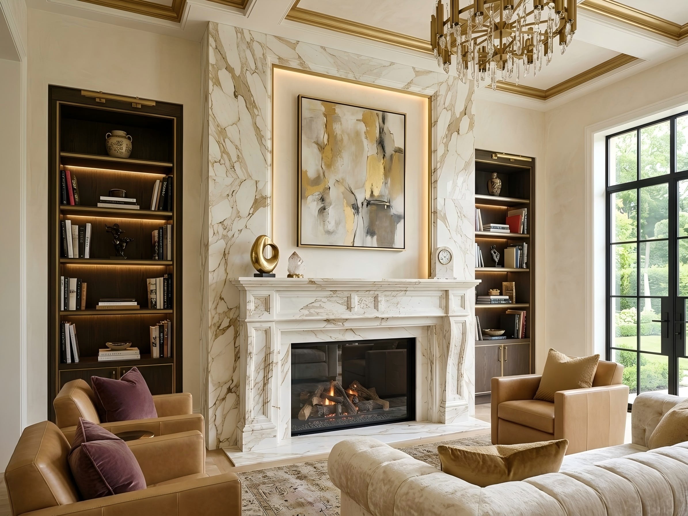 Calacatta Oro Extra Vagli fireplace.jpg