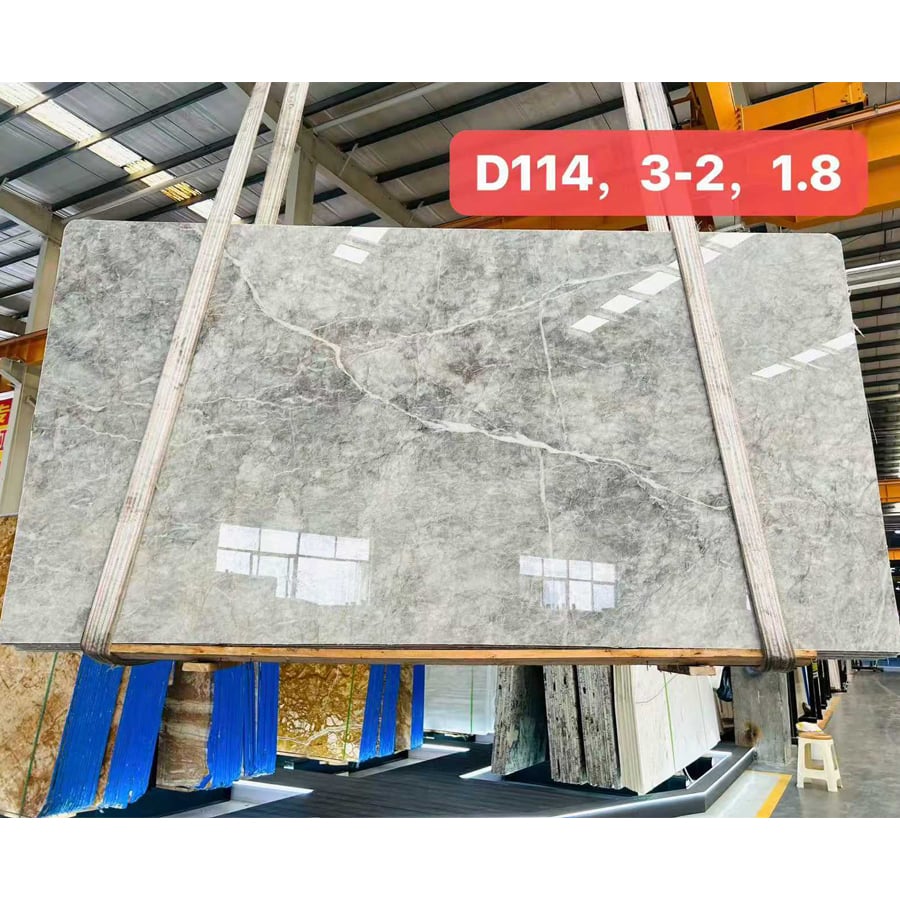 Dora Cloud Grey Marble | Turkse natuurlijke grijs marmeren platen en tegels