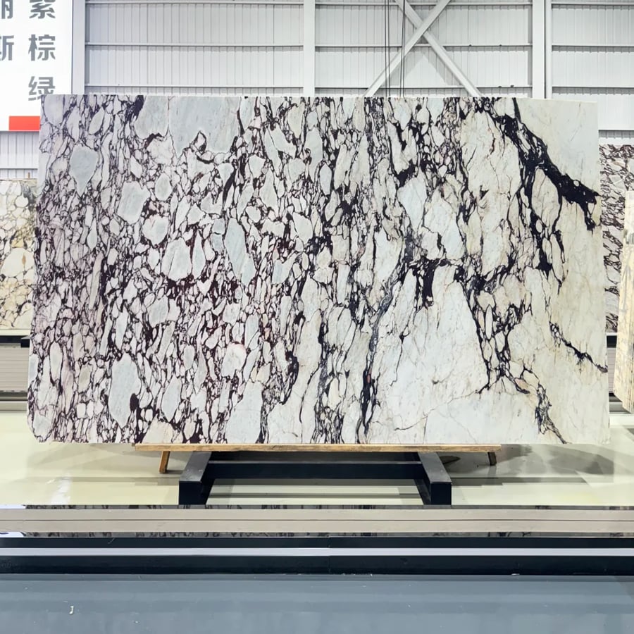 Calacatta Viola Marble | Italian Lilac Purple White Marble Slabs & Tiles