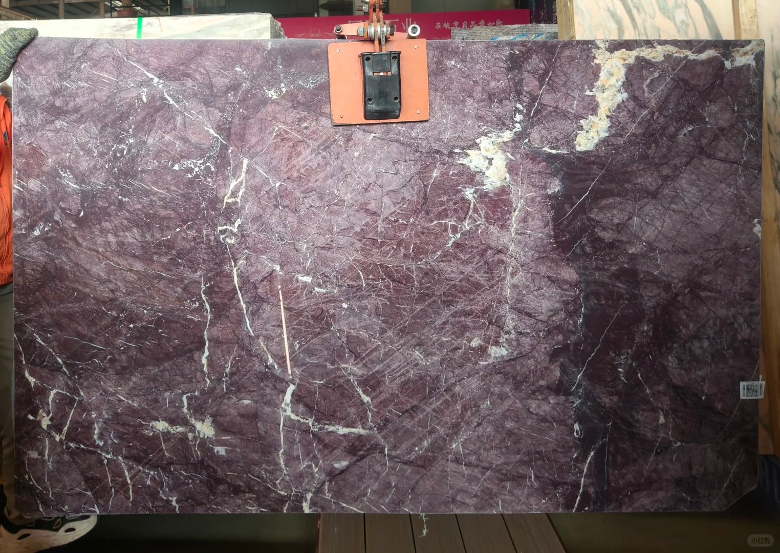 Monet Purpureus Quartzite Tabula | Luxuria Lilac Marmor pro Villa Praecipua Paries et Countertop